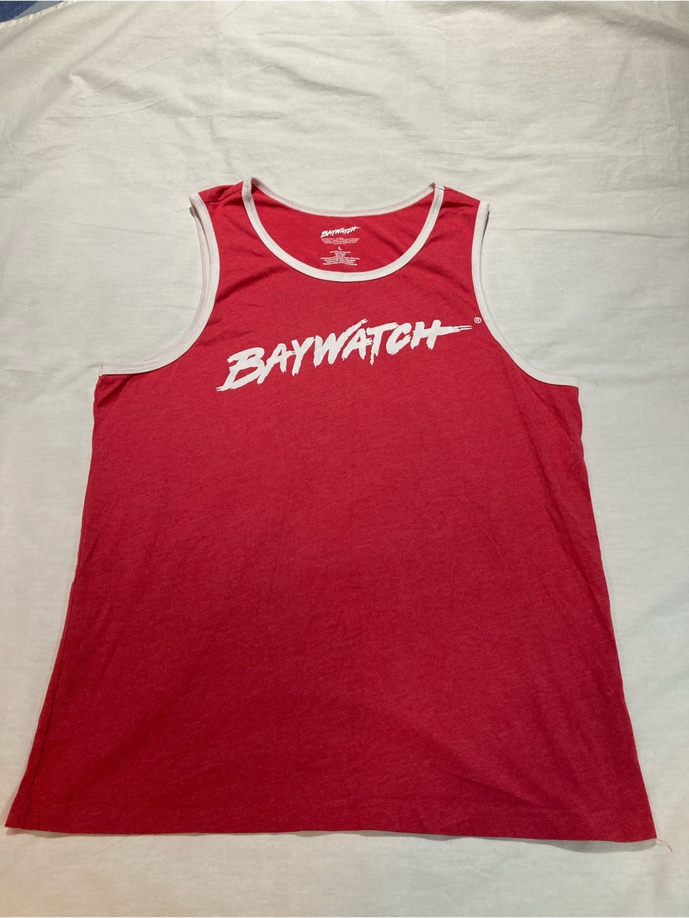 Baywatch “Malibu Beach Patrol” Tank Top, Men’s size large